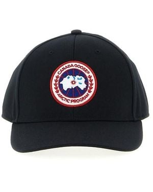 Canada Goose Cappellino Ricamo Logo - Nero