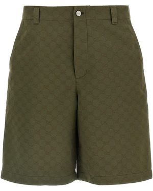 Gucci Bermuda Gg - Green