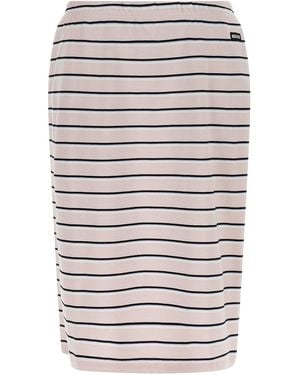 ROTATE BIRGER CHRISTENSEN The 'Jersey Midi' Skirt - Grey