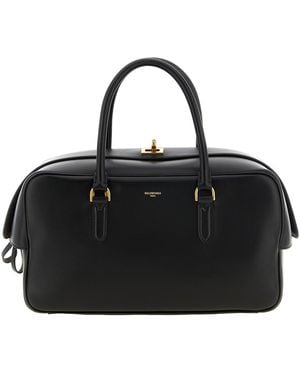 Balenciaga Borsa A Mano 'Bowling Le 7' Media - Nero