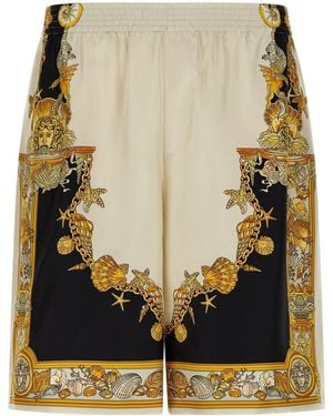 Versace Silk Shorts - Black