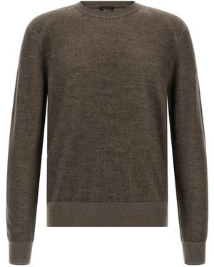 Brioni Vanisé Weave Jumper - Grey