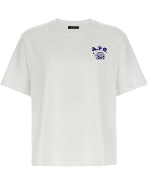 A.P.C. T-Shirt "Disco" - Weiß