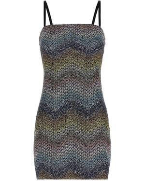 Missoni Lamé Viscose Dress - Black