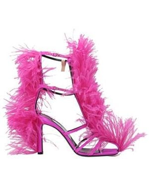 Sergio Rossi X Area 'amazona' Sandals - Pink