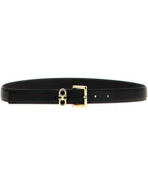 Ferragamo Gürtel „Gancini" - Schwarz
