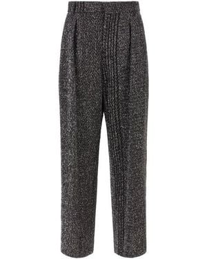 Missoni Pantalone Filo Lamé E Paillettes - Grigio