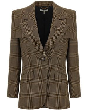 Chloé Blazer Mit Cape-Detail - Grün