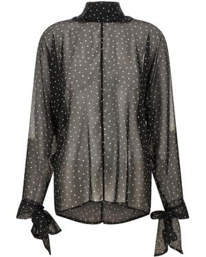 P.A.R.O.S.H. P. A.R. O. H. P. A.R. O. H. 'Pioggia' Shirt - Black