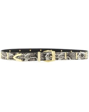 Pinko Python Belt - Black