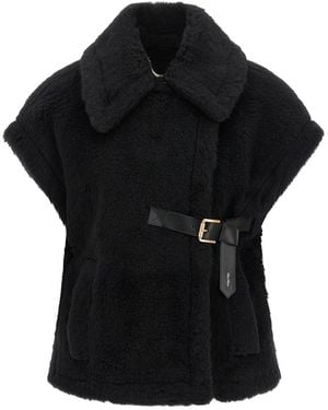 Max Mara Mantella 'New Abavo' - Nero
