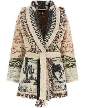Alanui Cardigan 'Icon' - Bianco