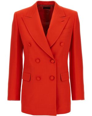 Brioni Blazer 'Giacca Flavia' - Rot
