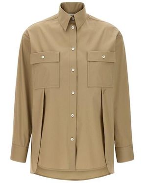 Ferragamo Camicia pannelli - Neutro