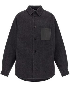 Loewe Overshirt 'Anagram' - Blu