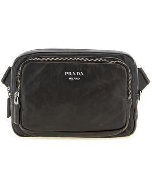 Prada Borsa A Tracolla - Nero