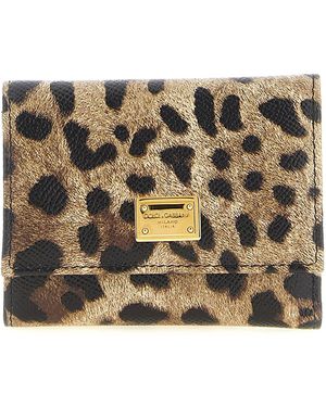 Dolce & Gabbana French Flap Wallet - Grey