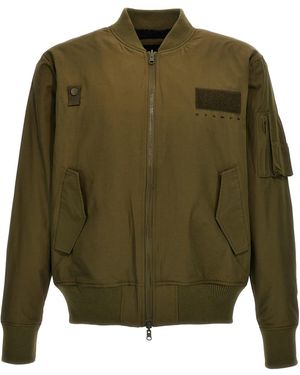 Stampd 'sherpa Lined' Bomber Jacket - Green