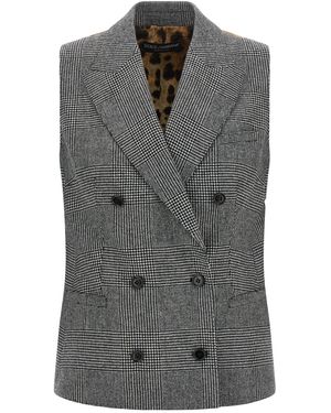 Dolce & Gabbana 'dolce' Vest - Grey