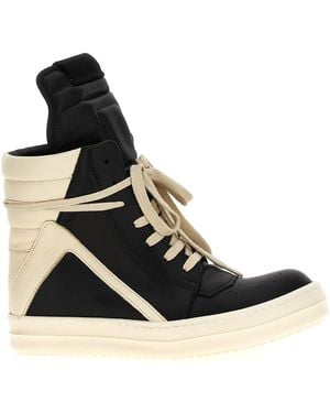 Rick Owens "Geobasket" Trainers - Black