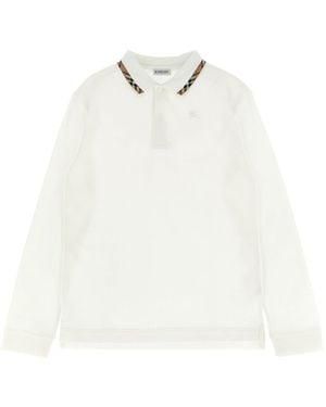 Burberry Polohemd 'Johane' - Weiß