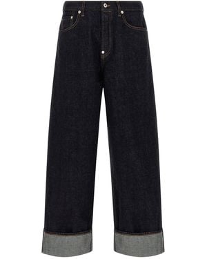 KENZO 'turn Up' Jeans - Blue