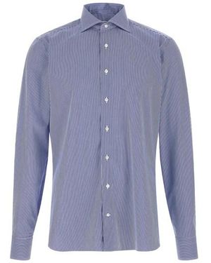 Borriello Camicia Collo Marechiaro - Blu
