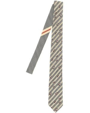 Dries Van Noten '102' Tie - White