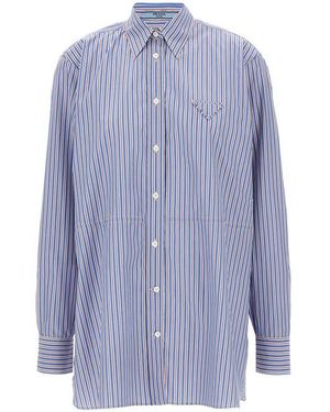 Prada Camicia righe - Blu