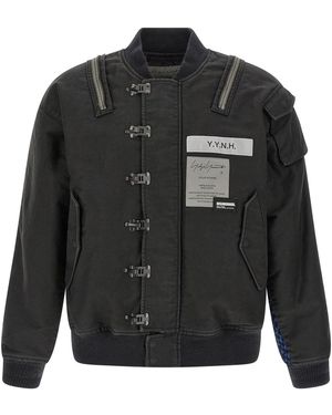 Yohji Yamamoto 'a-1 Deck' Jacket × Nh - Black
