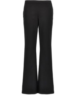 Courreges Oblique Tailored' Trousers - Black