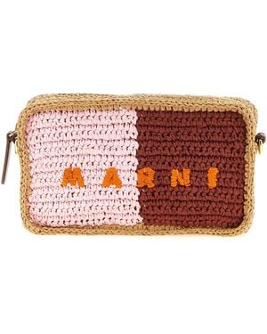 Marni 'seaside' Crossbody Bag - Red