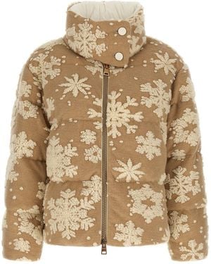 Herno 'snowflake' Down Jacket - Metallic