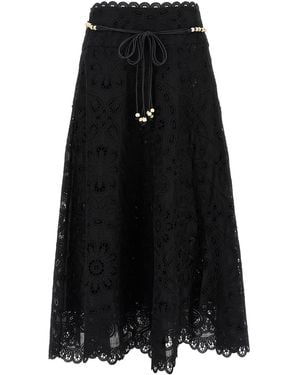 Zimmermann 'rhiannon' Skirt - Black