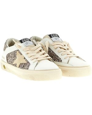 Golden Goose 'May' Trainers - Metallic