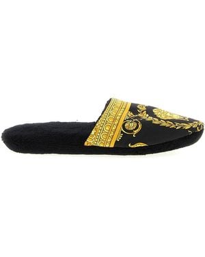 Versace 'barocco' Slippers - Yellow