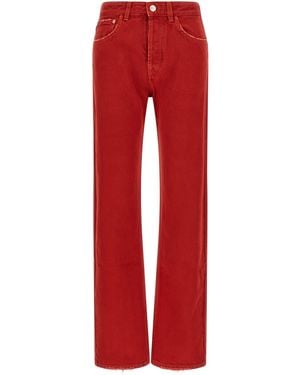 Isabel Marant Regular 'daya' Jeans - Red