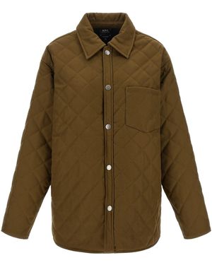 A.P.C. 'georges' Blouson - Green
