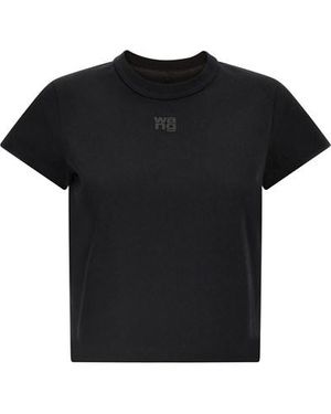 T By Alexander Wang T-shirt logo - Nero