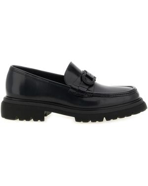 Ferragamo 'cocoon' Loafers - Black