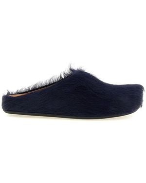 Marni 'fussbett' Sabots - Blue