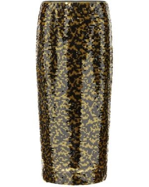 STAUD 'Ciara' Skirt - Green