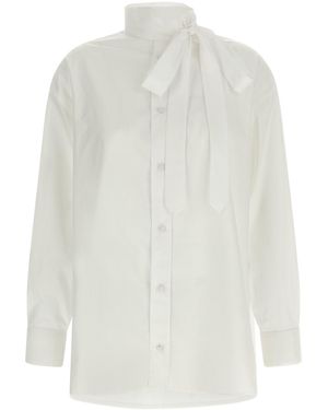 KENZO Camicia 'Lavallière' - Bianco