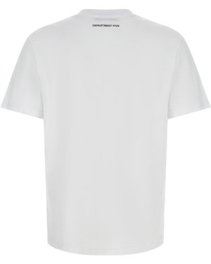Department 5 'bold' T-shirt - White