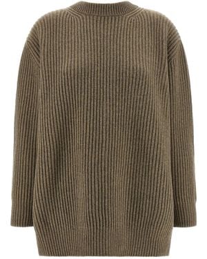 MM6 by Maison Margiela 'Sweater Dress' - Natural