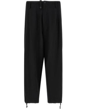Yohji Yamamoto Pantalone 'New Standard Wallet' - Nero