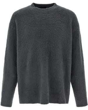Roberto Collina Pullover 'Oversized Rundhals' - Grau
