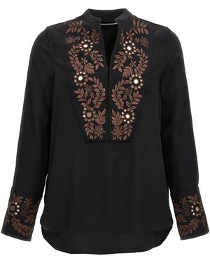 Wales Bonner 'cairo' Blouse - Black