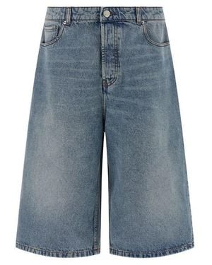 Ami Paris Bermuda Denim - Blu