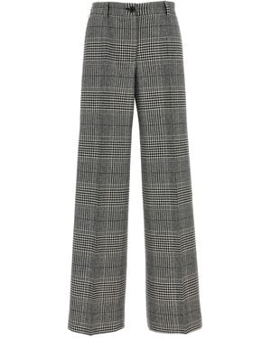 Dolce & Gabbana 'Sartoriale' Glen Plaid Trousers - Grey
